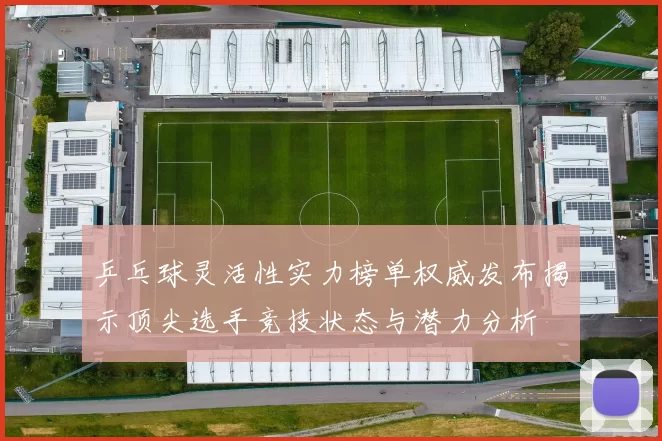 乒乓球灵活性实力榜单权威发布揭示顶尖选手竞技状态与潜力分析