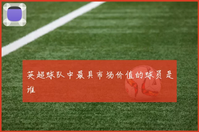 英超球队中最具市场价值的球员是谁