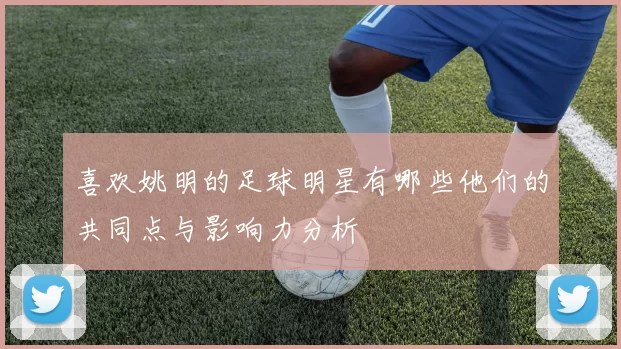 喜欢姚明的足球明星有哪些他们的共同点与影响力分析