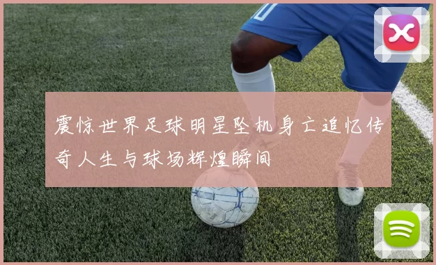 震惊世界足球明星坠机身亡追忆传奇人生与球场辉煌瞬间